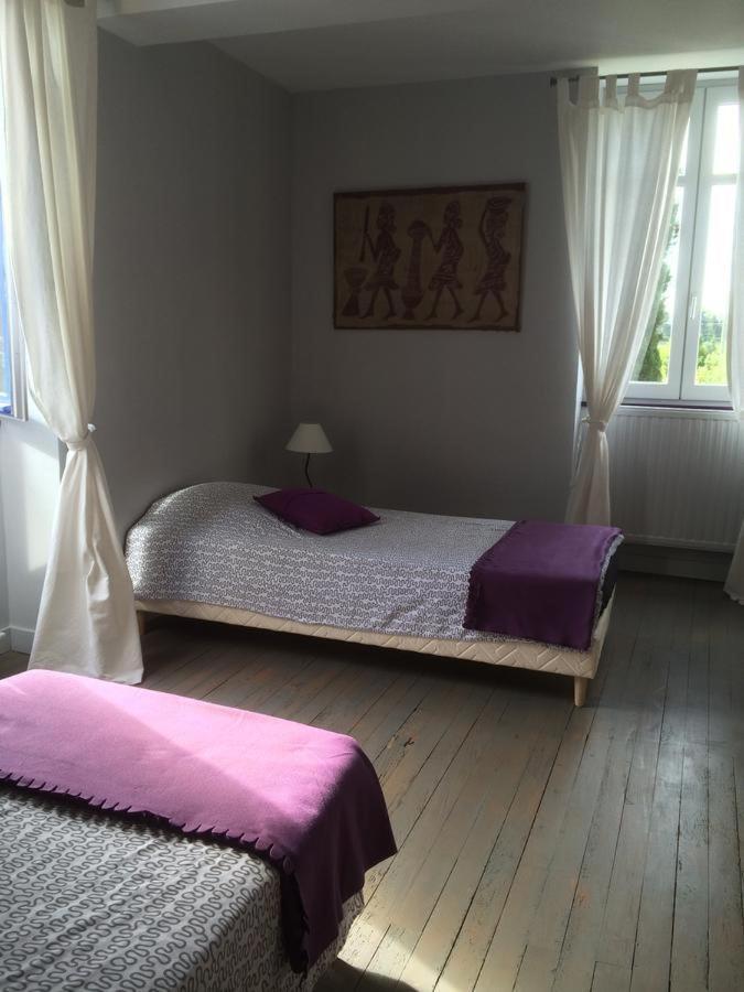 Chambres D'Hotes Les Heures Claires Briennon ภายนอก รูปภาพ